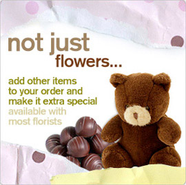 just not send flowers to United States send much more than flowers