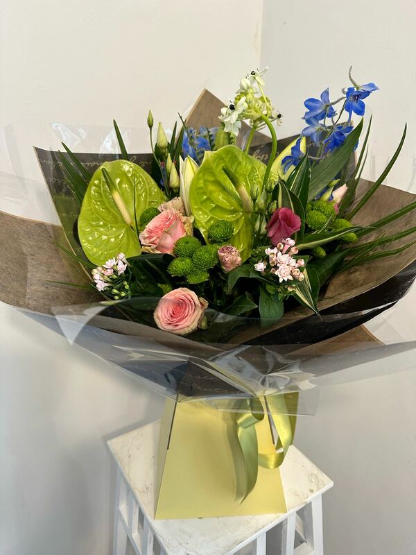 Emerald breeze bouquet
