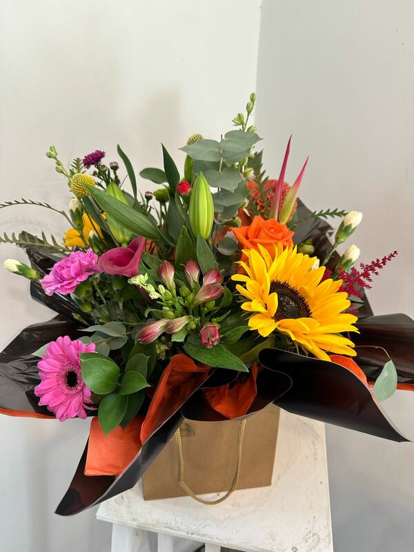 Sunset glow gift bag