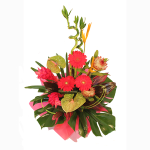 Fresh floral baskets