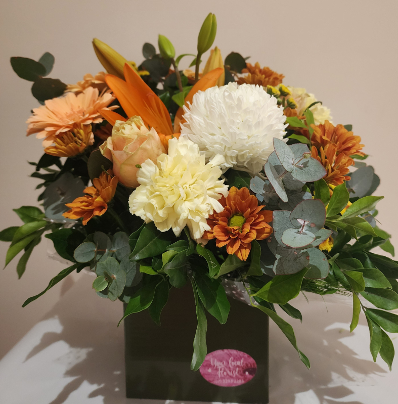 Flowers delivered to customer