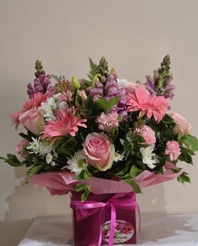 Flowers delivered to customer