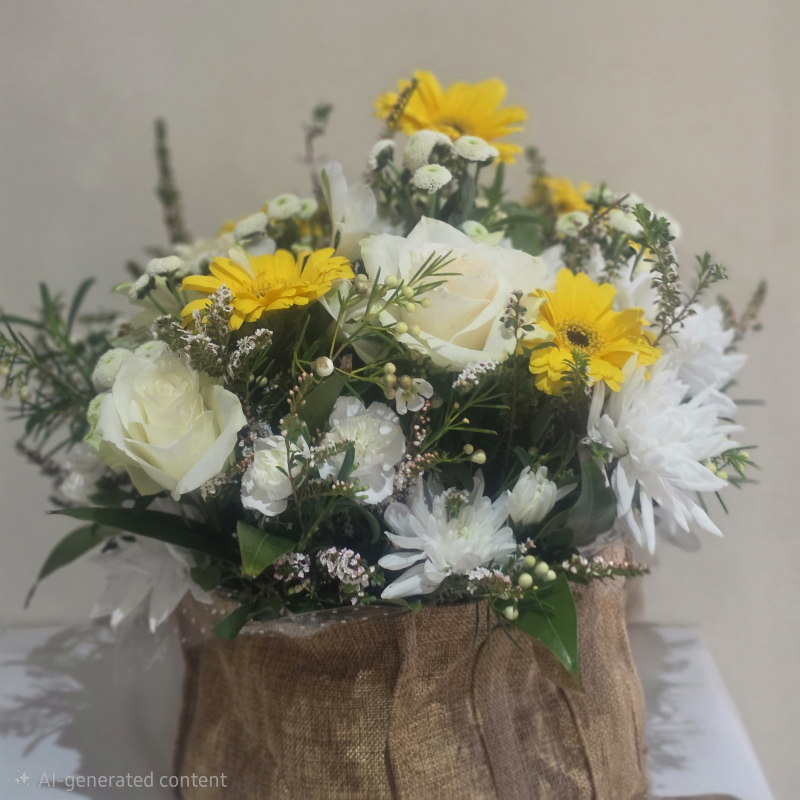 Flowers delivered to customer