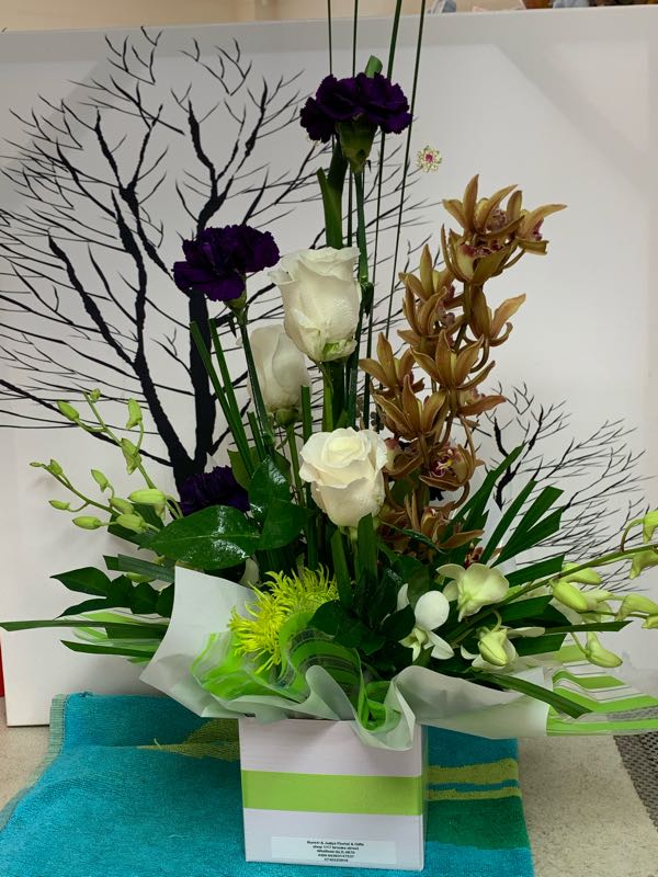 Flowers delivered to customer