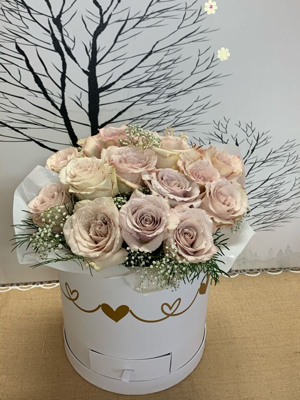 Flowers delivered to customer