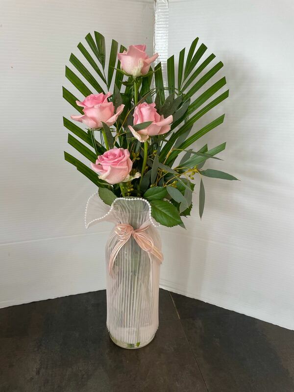 Flowers delivered to customer