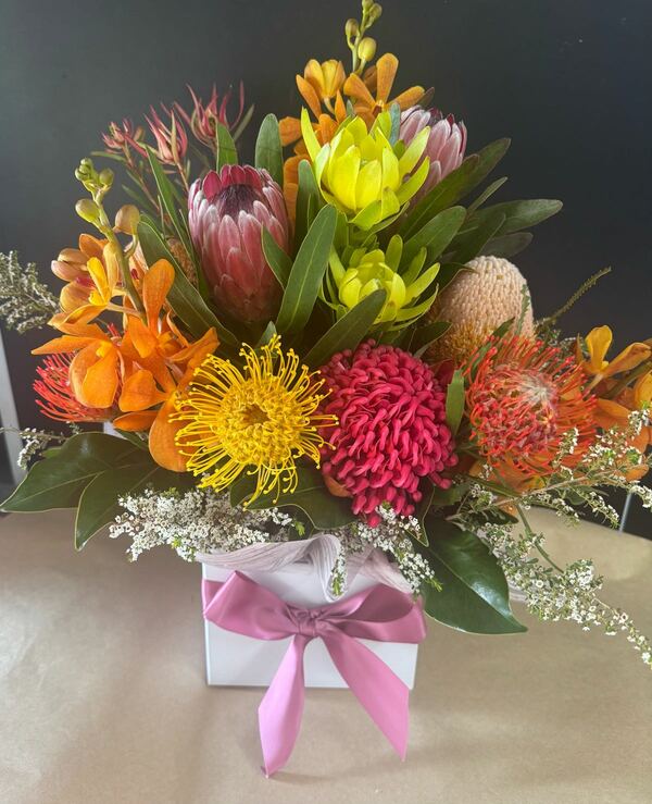 Flowers delivered to customer