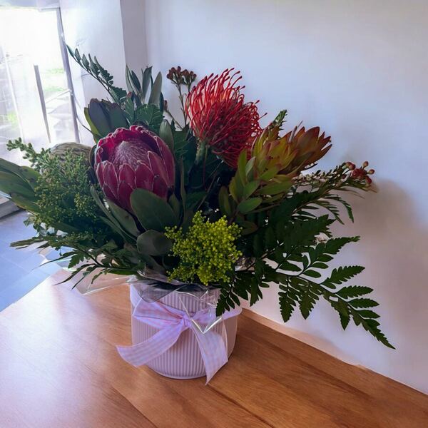 Flowers delivered to customer