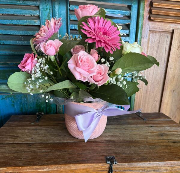 Flowers delivered to customer