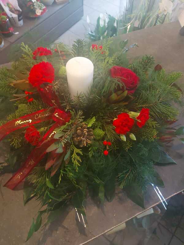 Flowers delivered to customer