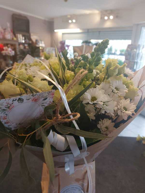 Flowers delivered to customer