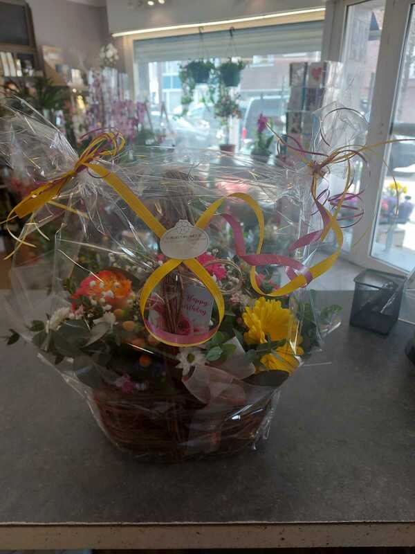 Flowers delivered to customer