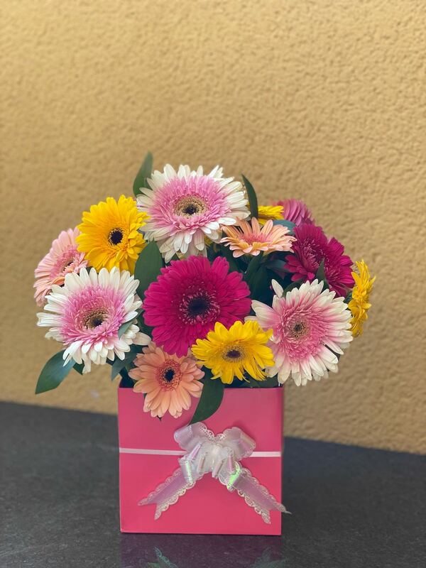 Flowers delivered to customer
