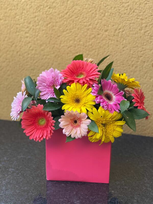 Flowers delivered to customer