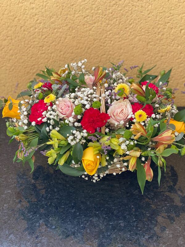 Flowers delivered to customer
