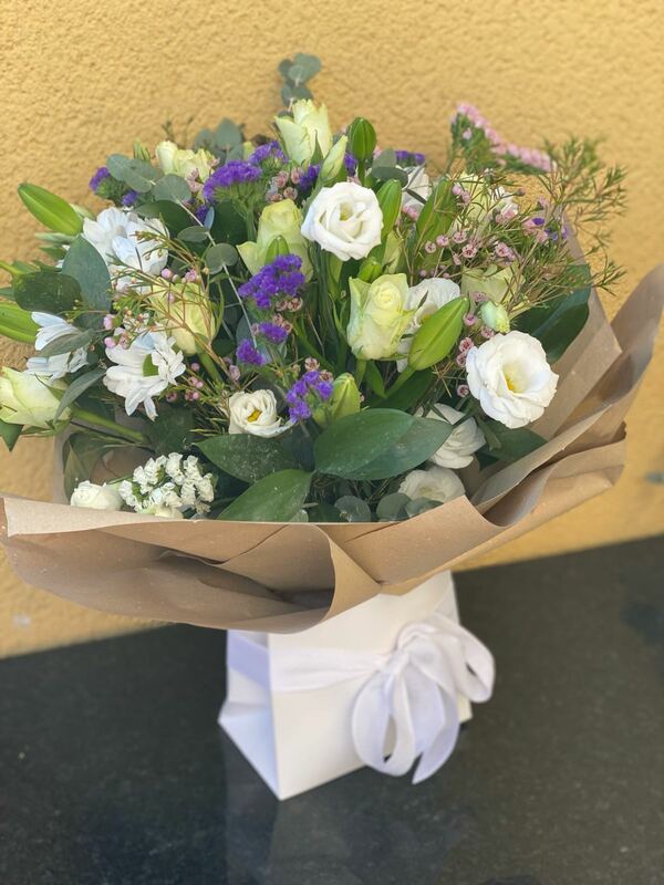 Flowers delivered to customer