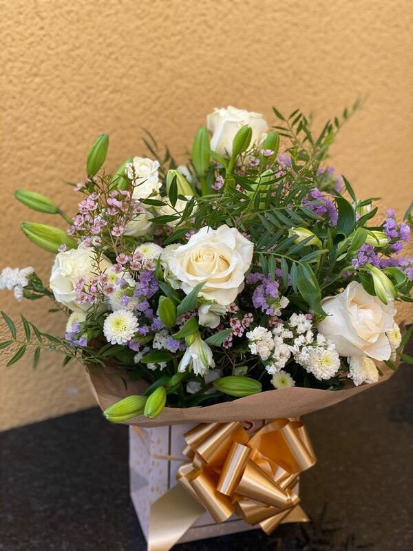 Flowers delivered to customer