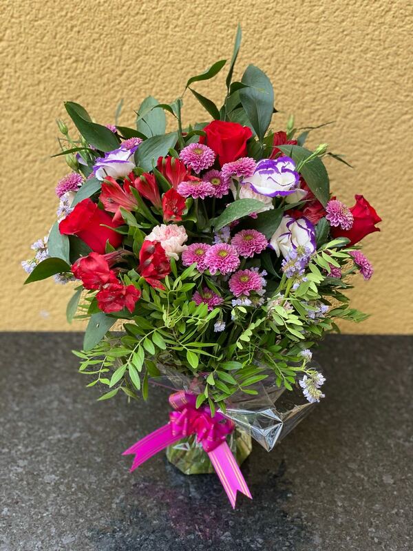 Flowers delivered to customer