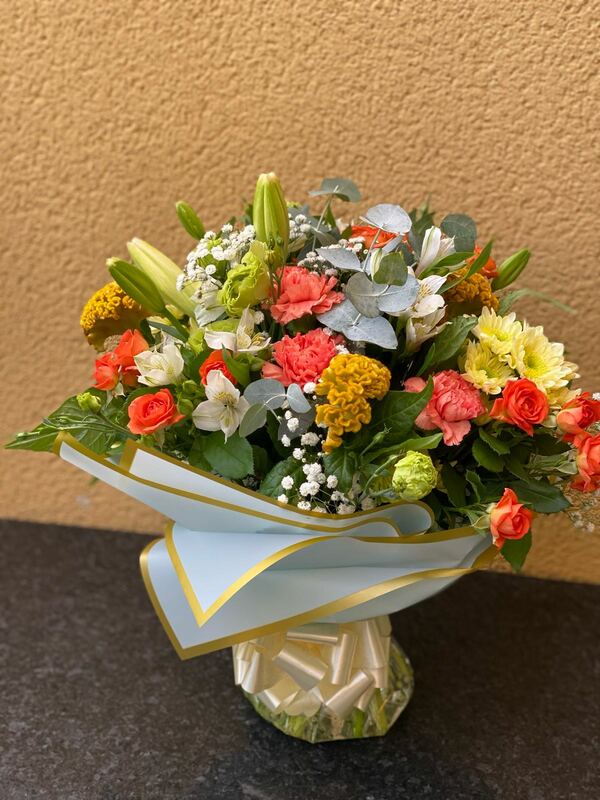 Flowers delivered to customer