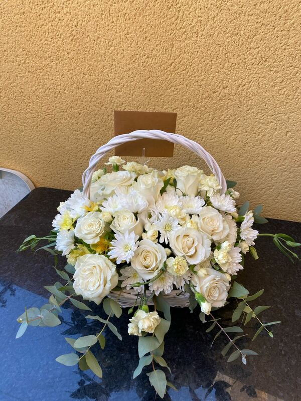 Flowers delivered to customer