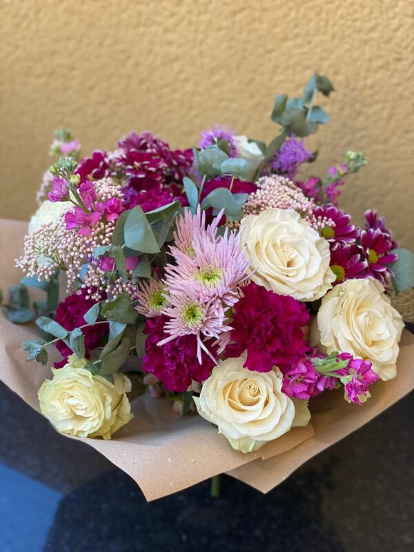 Flowers delivered to customer