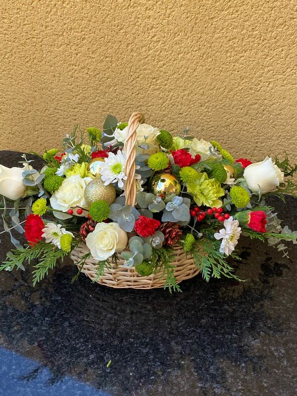 Flowers delivered to customer