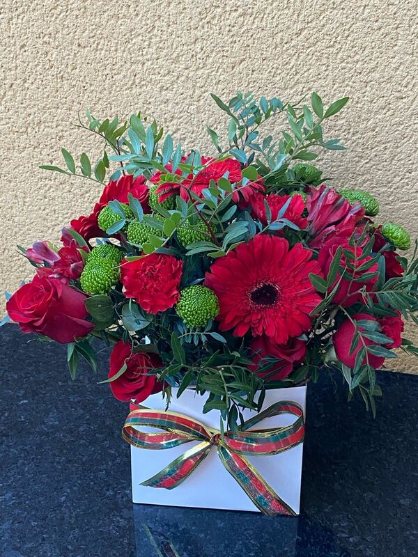 Flowers delivered to customer