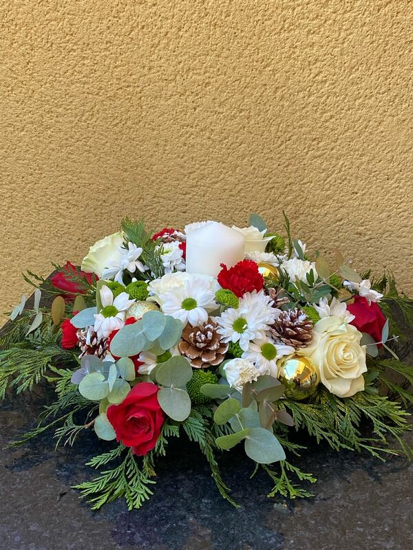 Flowers delivered to customer