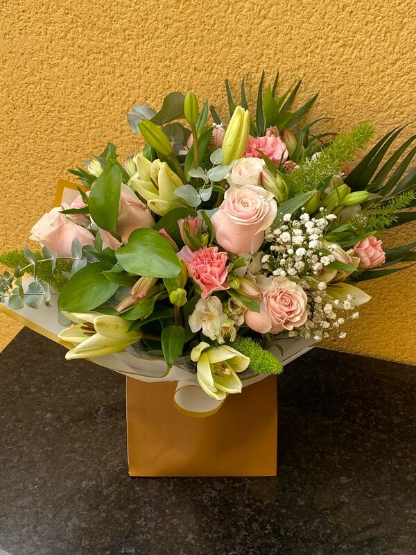 Flowers delivered to customer