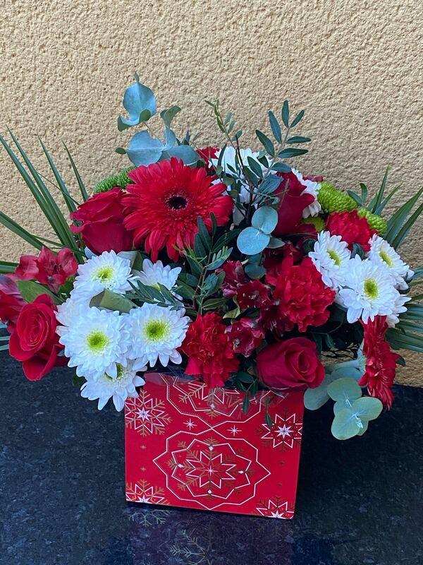 Flowers delivered to customer