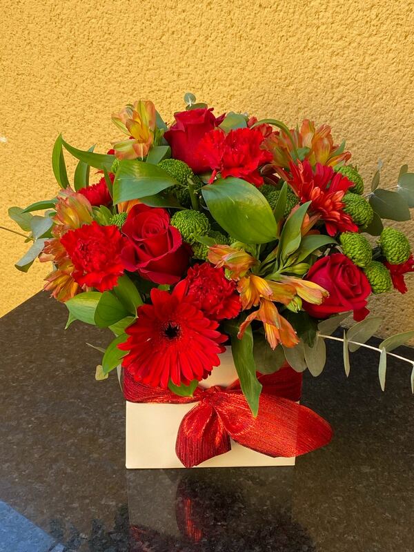 Flowers delivered to customer