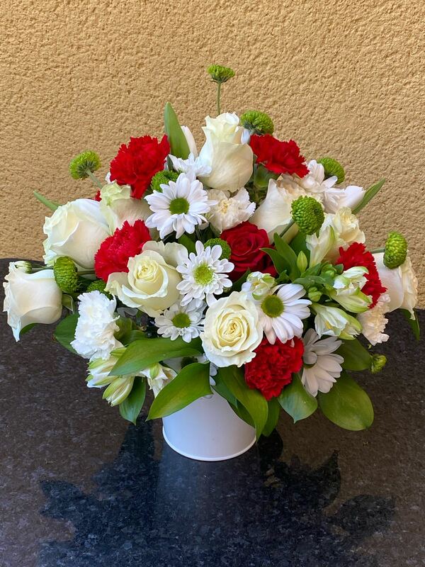 Flowers delivered to customer