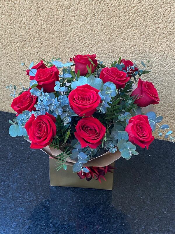 Flowers delivered to customer
