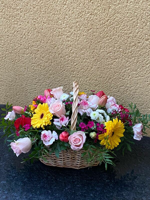 Flowers delivered to customer
