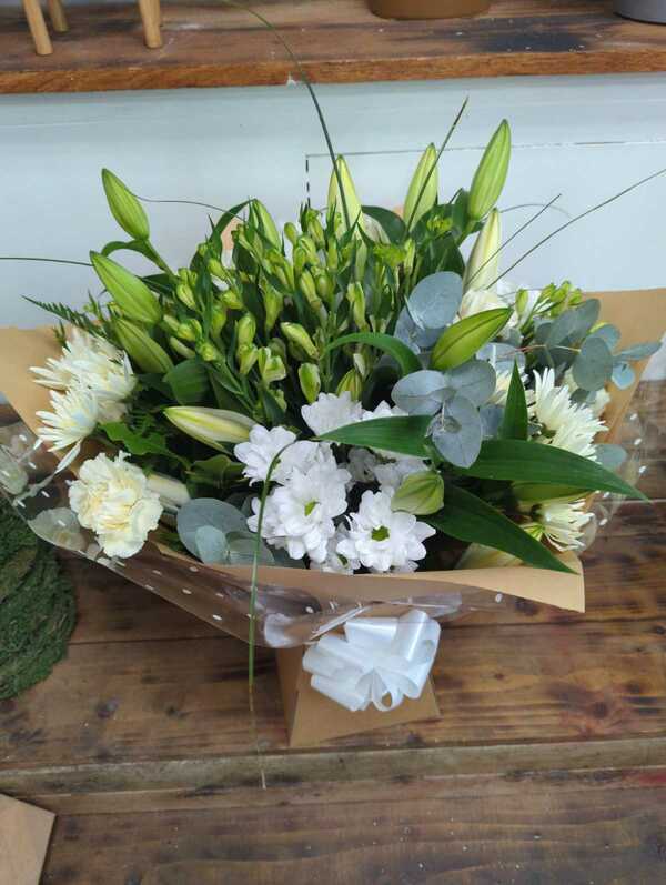 Flowers delivered to customer