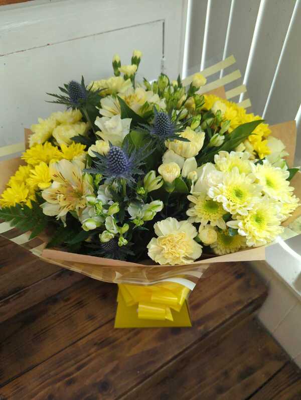 Flowers delivered to customer