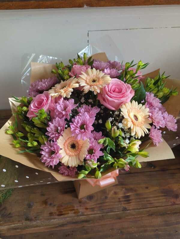 Flowers delivered to customer