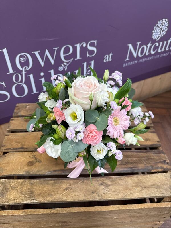 Flowers delivered to customer