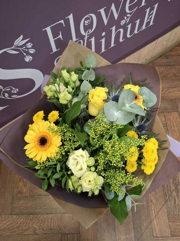 Flowers delivered to customer