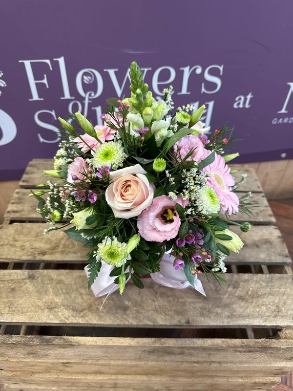 Flowers delivered to customer
