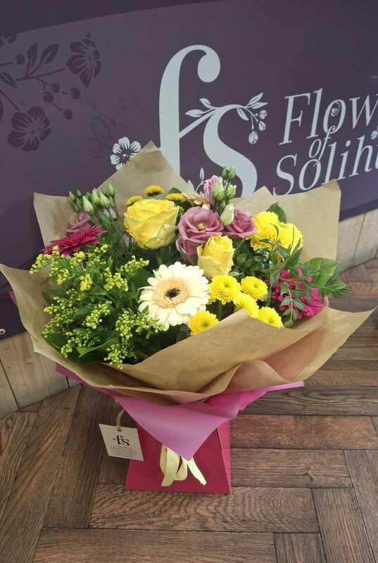 Flowers delivered to customer