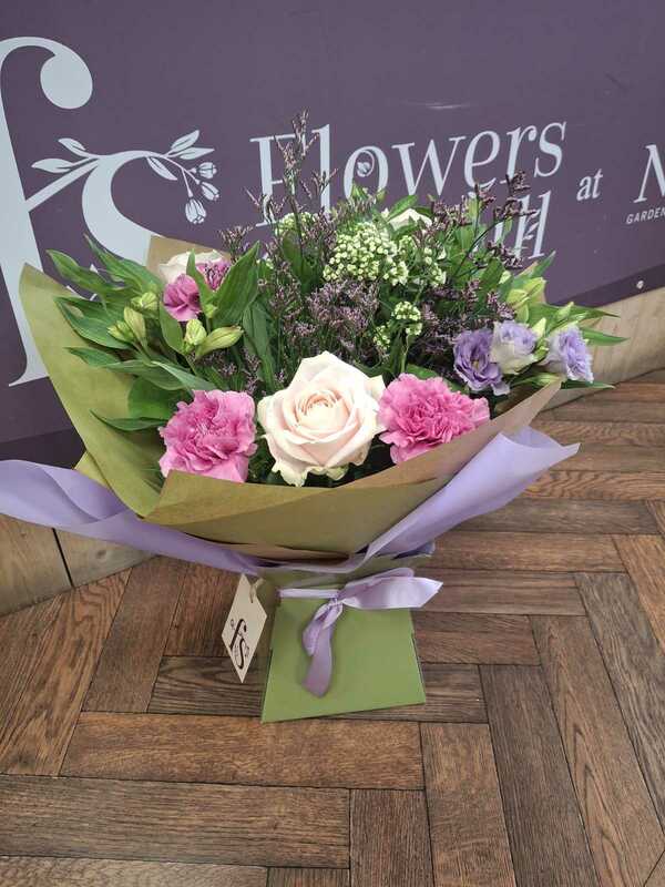 Flowers delivered to customer