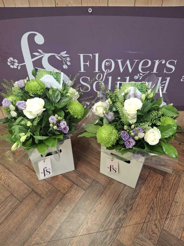 Flowers delivered to customer