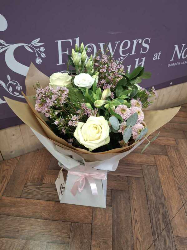 Flowers delivered to customer