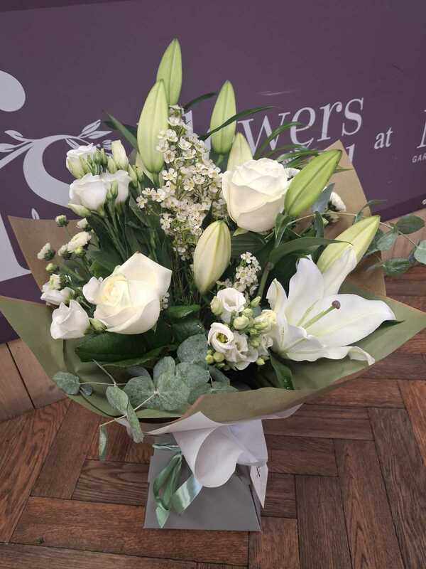 Flowers delivered to customer