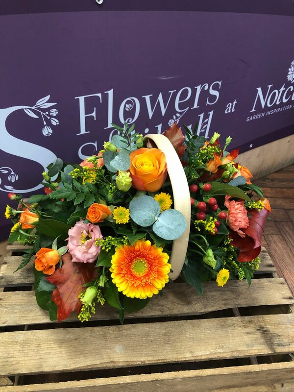 Flowers delivered to customer
