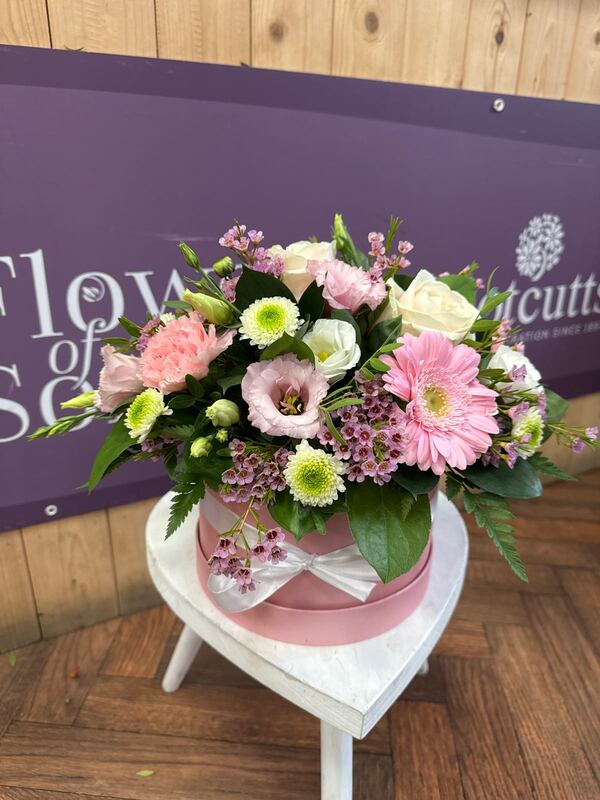 Flowers delivered to customer