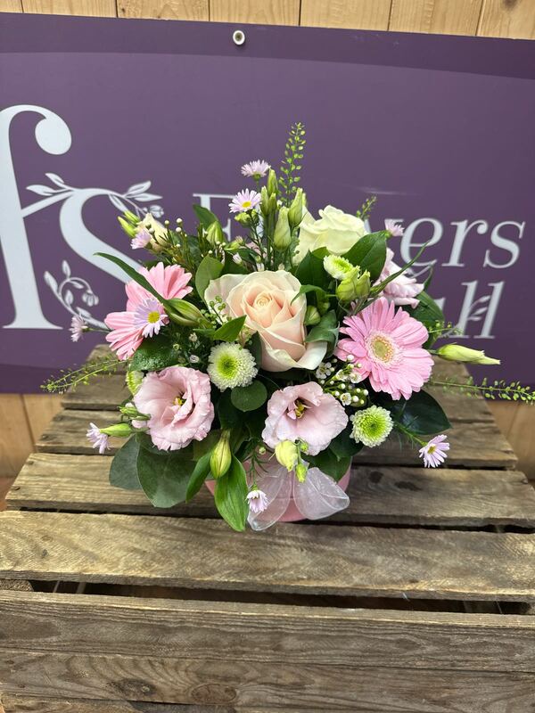 Flowers delivered to customer