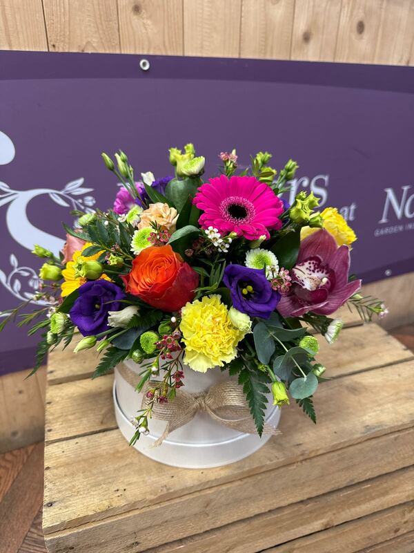 Flowers delivered to customer