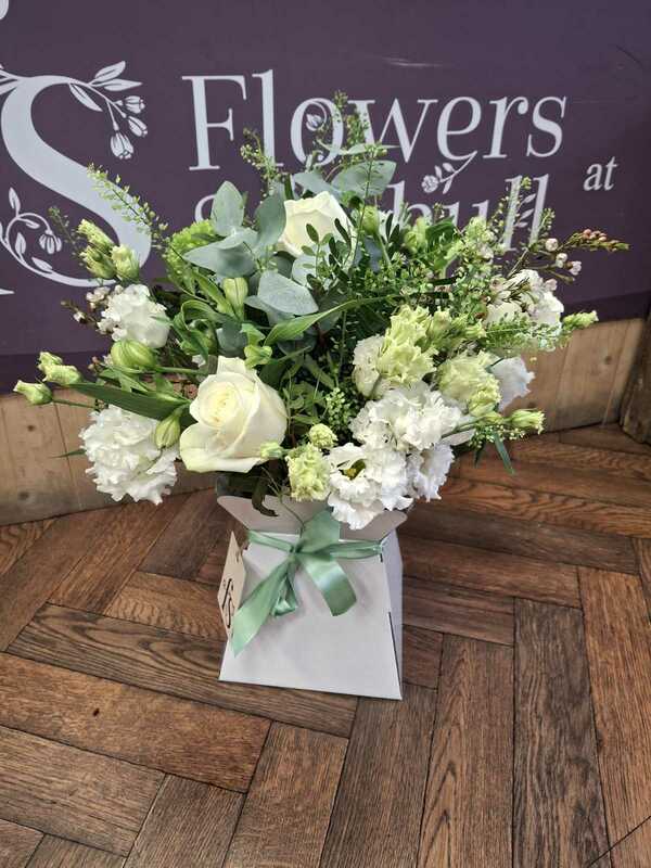 Flowers delivered to customer